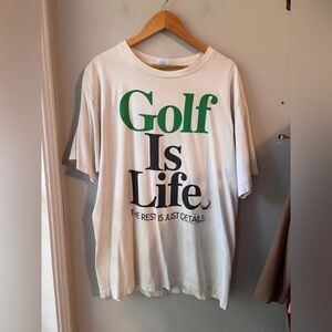 1992 Golf Is Life T-shirt Single Stitch Mens XL Cotton